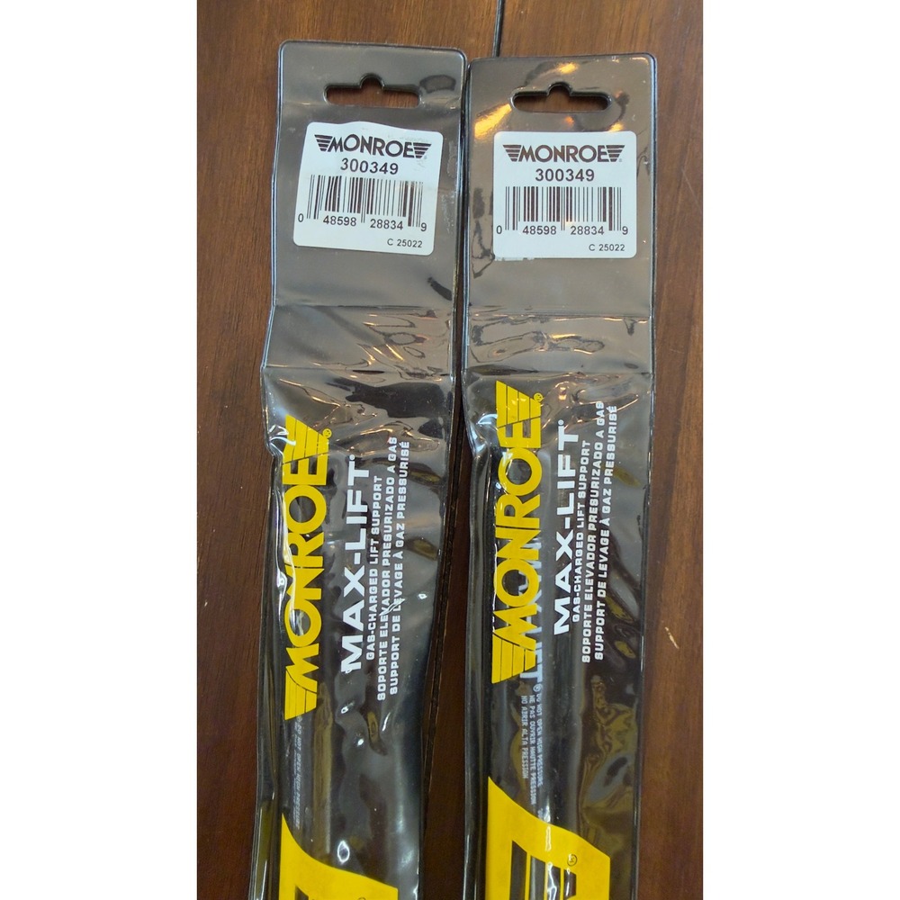 Monroe Max Lift Gas Charged Lift‎ Support 300349 Pair New - Picture 3 of 8